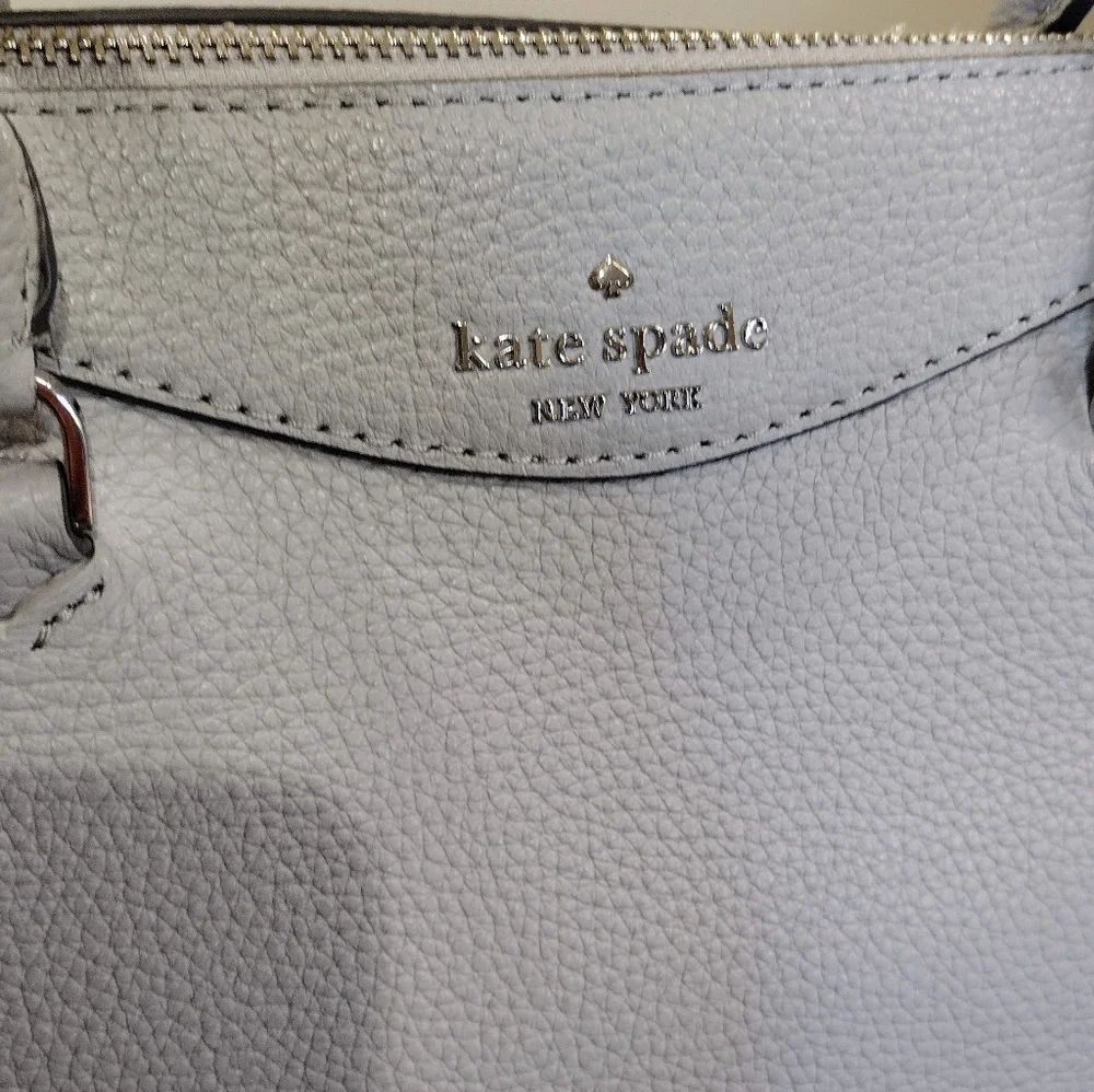 NWT Kate Spade Mimi Satchel Grey , silver